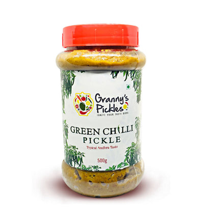 Granny's Pickles Green Chilli Pickle 