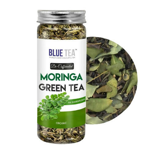 Blue Tea Organic Moringa Green Tea 