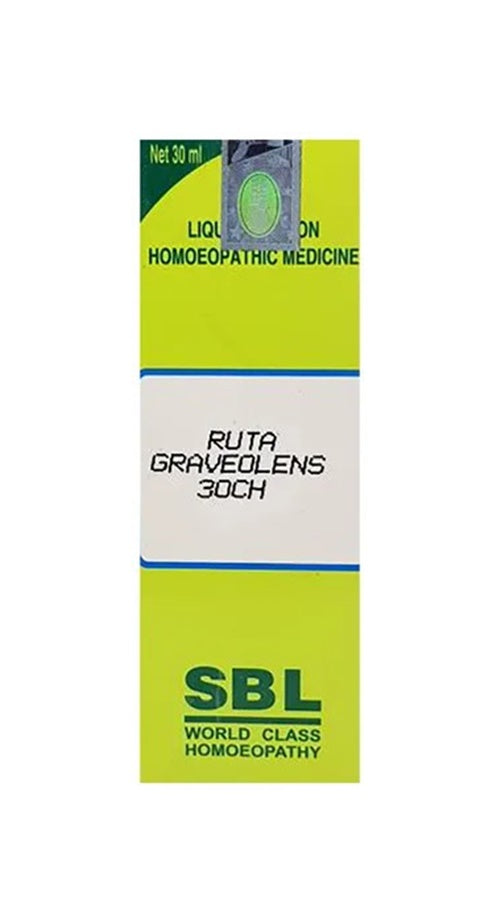 SBL Homeopathy Ruta Graveolens Dilution