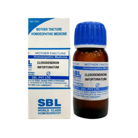 SBL Homeopathy Clerodendron Infortunatum Mother Tincture Q TrueCure