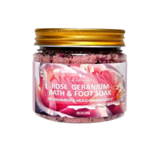 The Wellness Shop Rose Geranium Bath and Foot Soak 