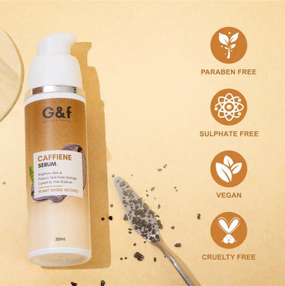 G&f Coffee Face Serum for Brightening Skin