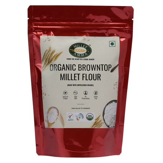 Millet Amma Organic Browntop Millet Flour 