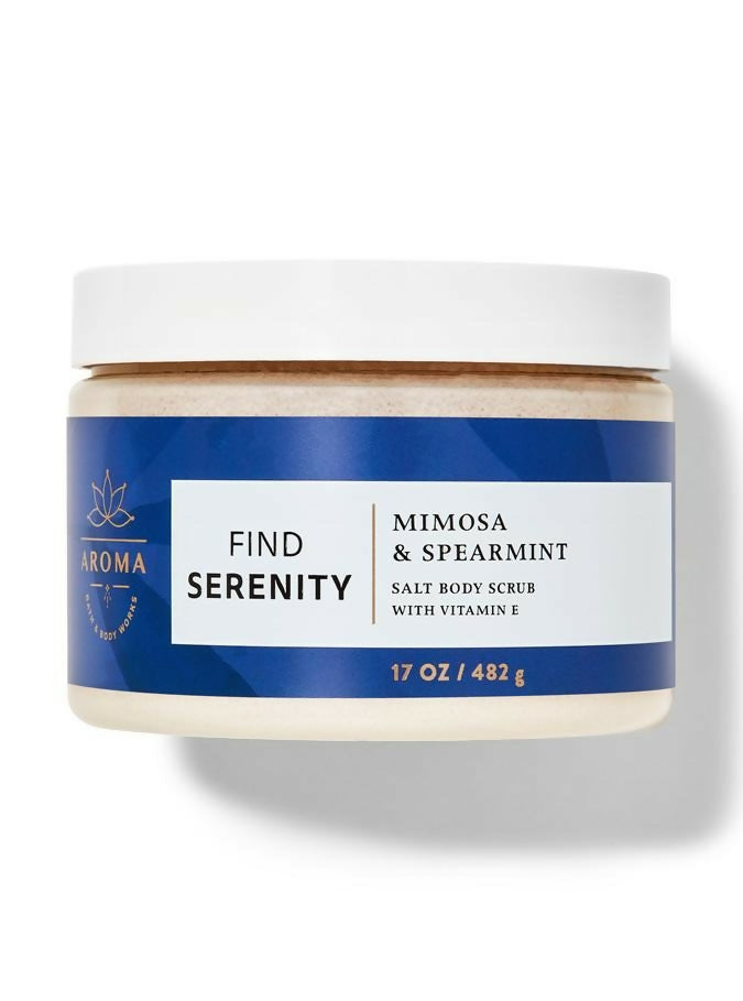 Bath & Body Works Mimosa Spearmint Salt Body Scrub