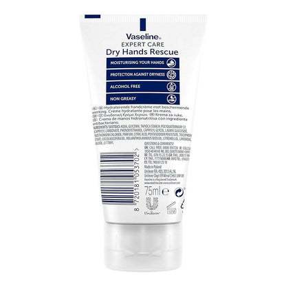 Vaseline Dry Hands Rescue 2in1 Hand Cream