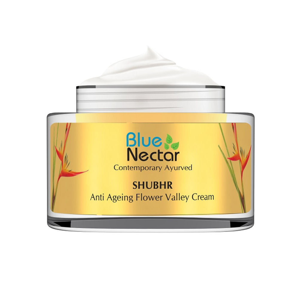 Blue Nectar Shubhr Anti Ageing Flower Valley Face Cream for Men