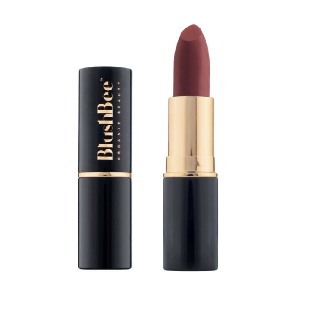 BlushBee Organic Beauty Lip Nourishing Vegan Lipstick - Mocha