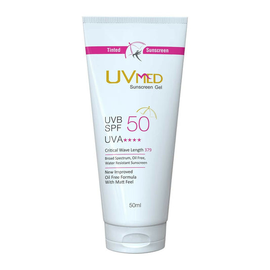 Uvmed Tinted Sunscreen Gel With SPF 50 TrueCure