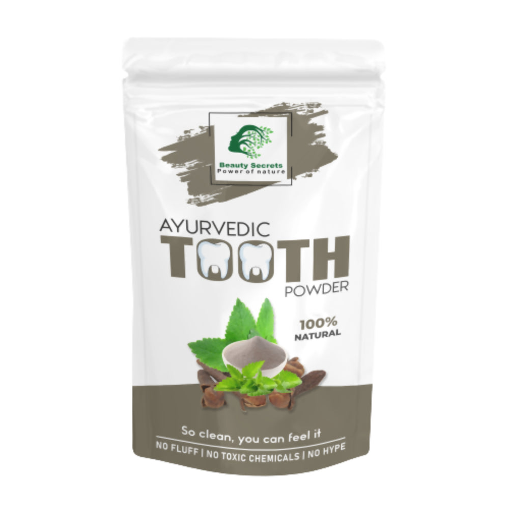 Beauty Secrets Ayurvedic Tooth Powder TrueCure