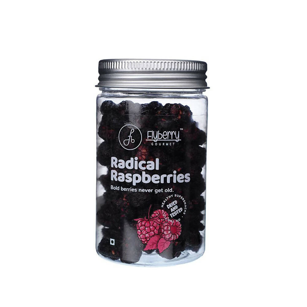 Flyberry Gourmet Dried Radical Raspberries TrueCure