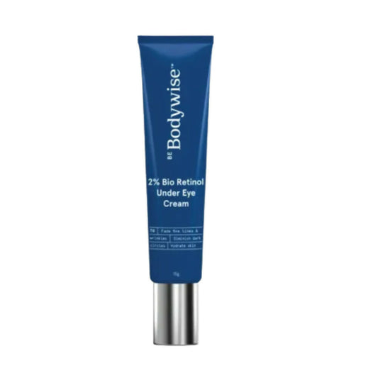 BeBodywise 2% Bio Retinol Under Eye Cream for Dark Circles, Fine Lines & Wrinkles TrueCure