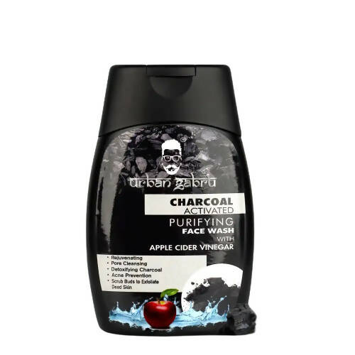 Urbangabru Activated Charcoal Face Wash for Men TrueCure