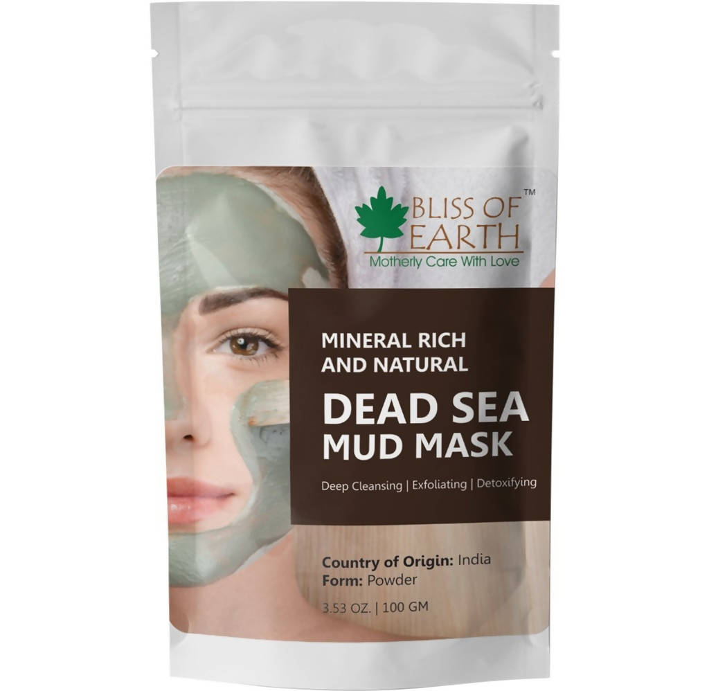 Bliss of Earth Mineral Rich And Natural Dead Sea Mud Mask 