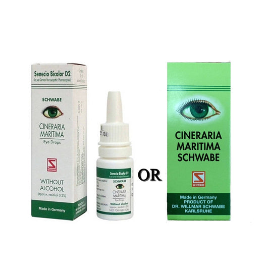 Dr. Willmar Schwabe Germany Cineraria Maritima Eye Drop