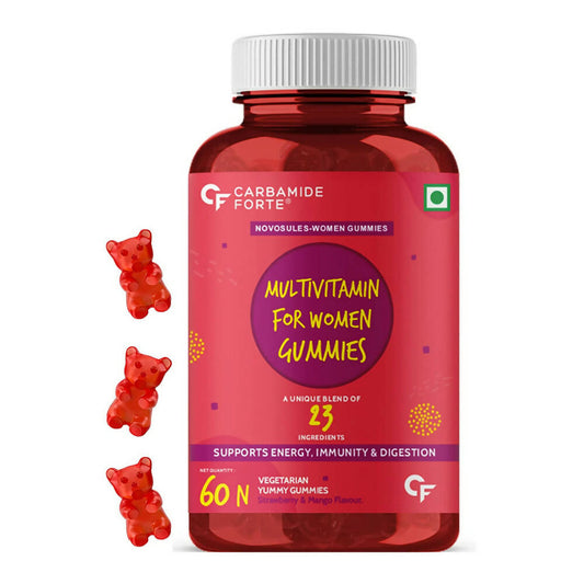 Carbamide Forte Multivitamin Gummies for Women for Hair, Skin & Nails TrueCureN