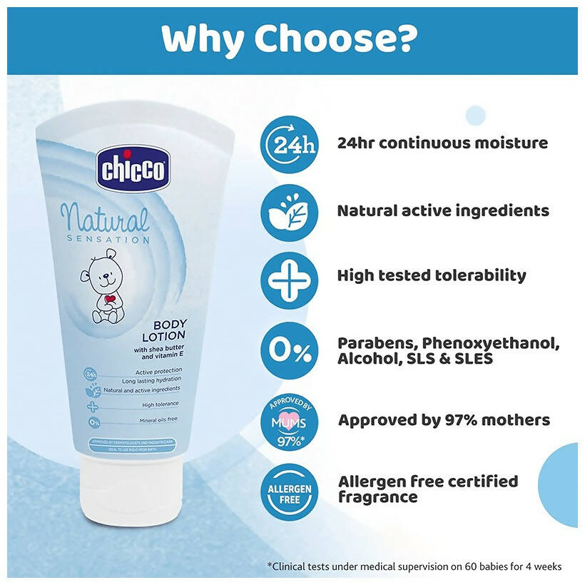 Chicco Natural Sensation Baby Body LotionNatural Sensation Baby Body Lotion