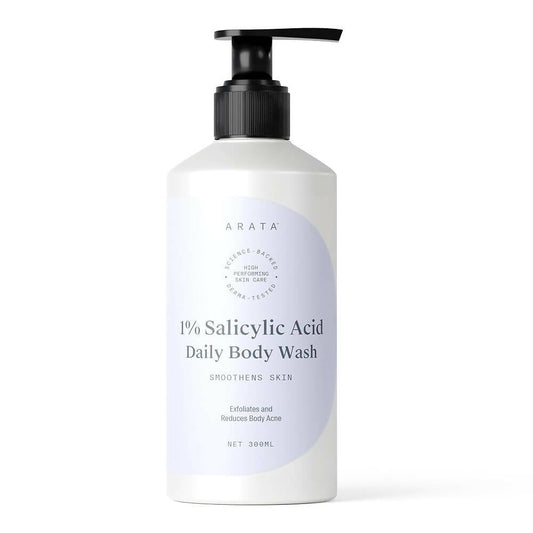 Arata 1% Salicylic Acid Daily Body Wash 