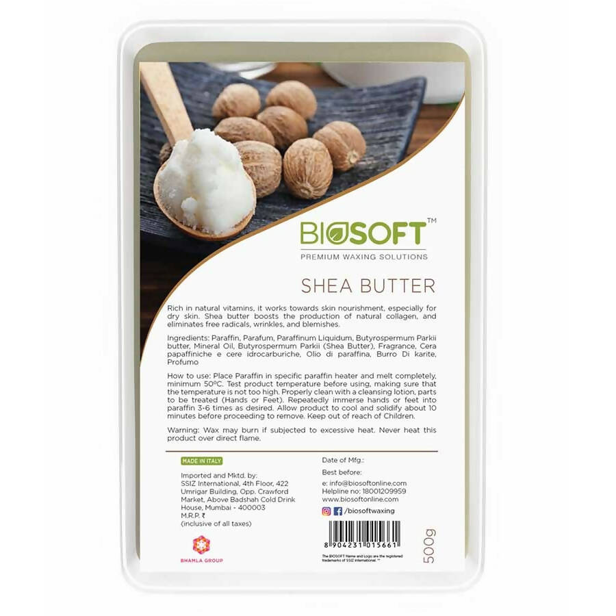 Biosoft Shea Butter Paraffin Wax 