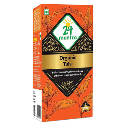 24 Mantra Organic Tulsi Tea Powder 