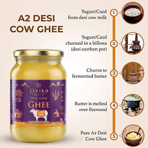 Jivika Naturals A2 Desi Cow Ghee