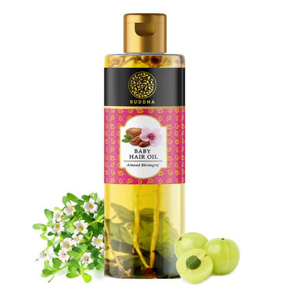 Buddha Natural Baby Hair Oil, Australia, Canada 