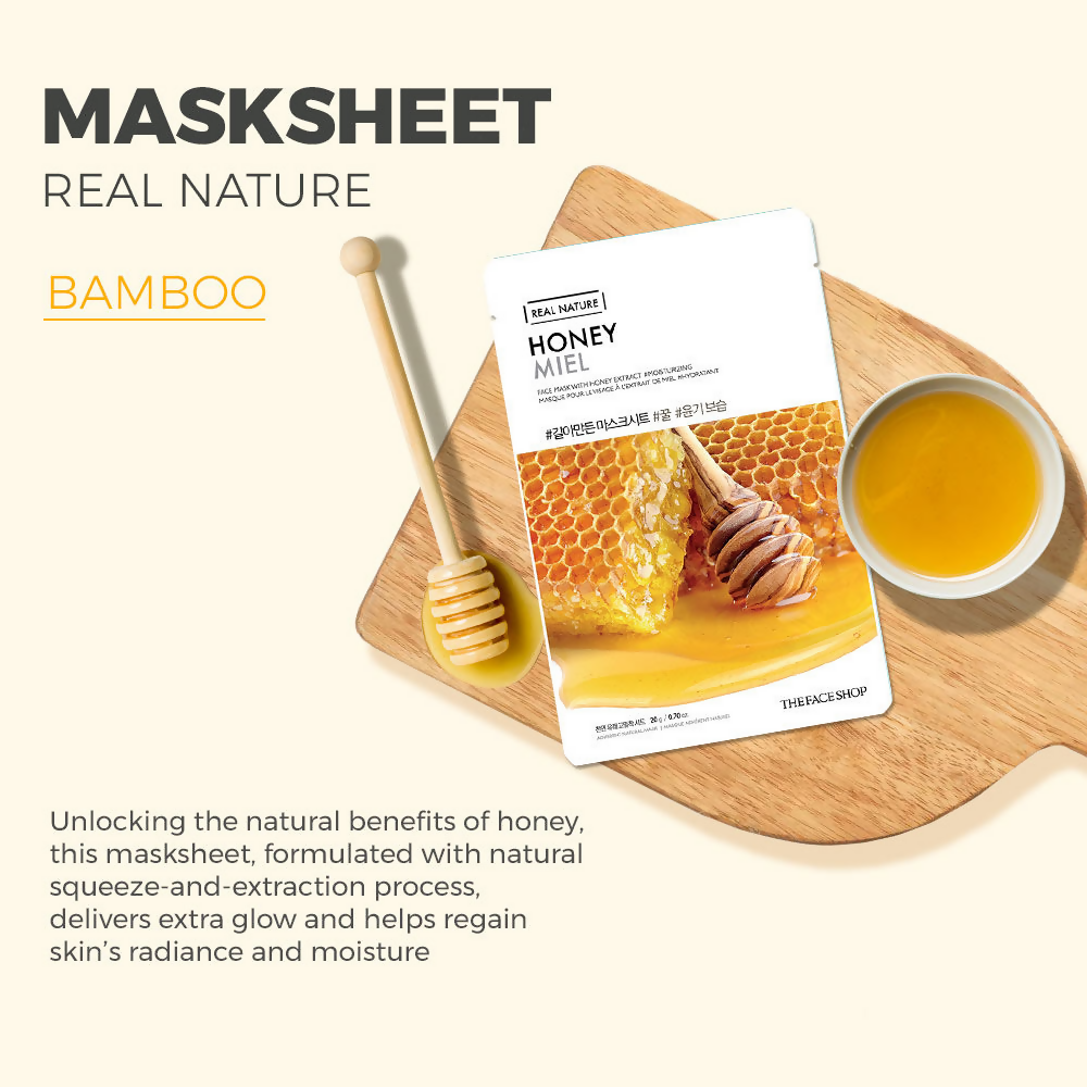 The Face Shop Real Nature Honey Miel Face Mask