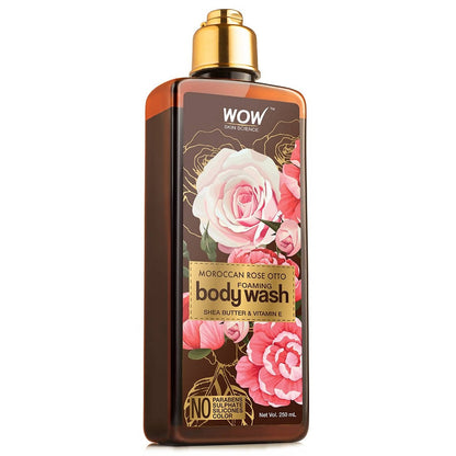 Wow Skin Science Moroccan Rose Otto Foaming Body Wash