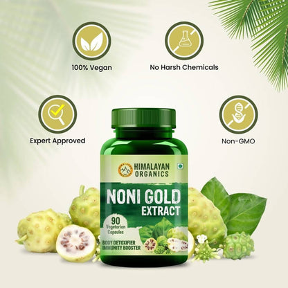 Himalayan Organics Noni Gold Extract Vegetarian Capsules