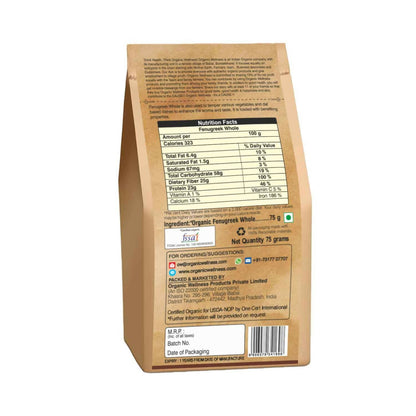 Organic Wellness Fenugreek Whole