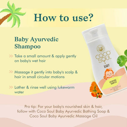 Coco Soul Baby Ayurvedic Shampoo