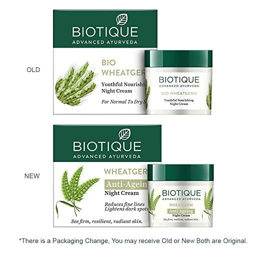 Biotique Advanced Ayurveda WheatGerm Anti-Ageing Night Cream