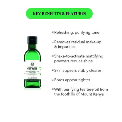 The Body Shop Tea Tree Skin Clearing Mattifying Toner