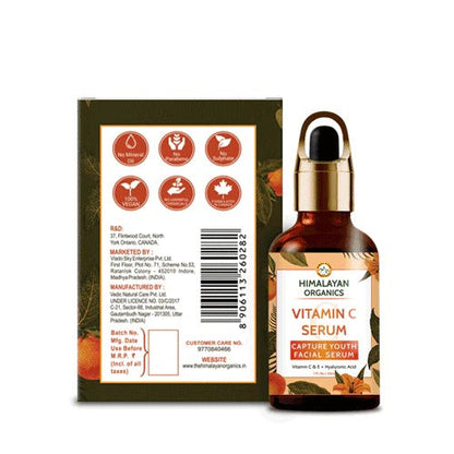 Himalayan Organics Vitamin C Serum Capture Youth Facial Serum