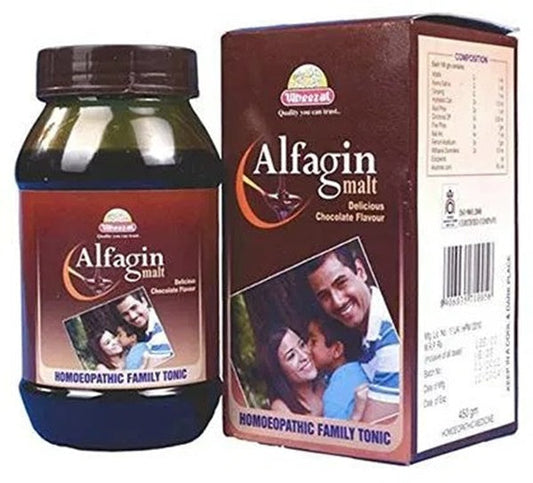 Wheezal natural remedy  Alfagin Malt Delicious Chocolate