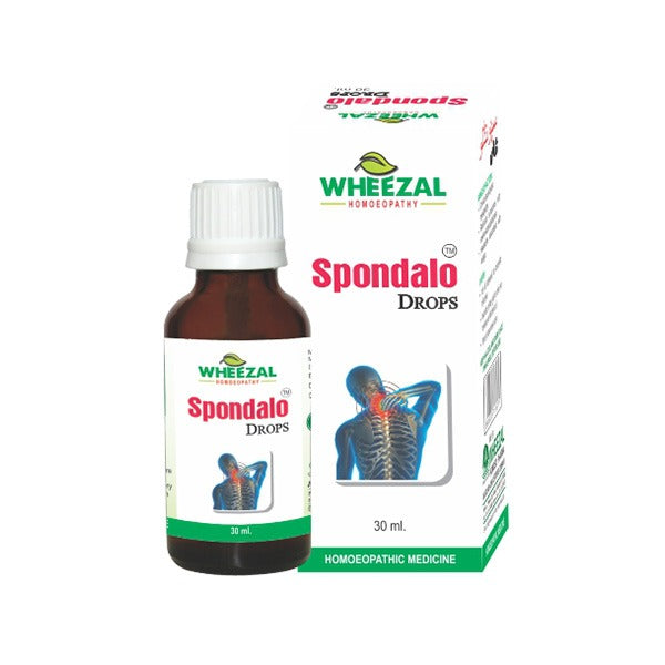 Wheezal Homeopathy Spondalo Drops TrueCure