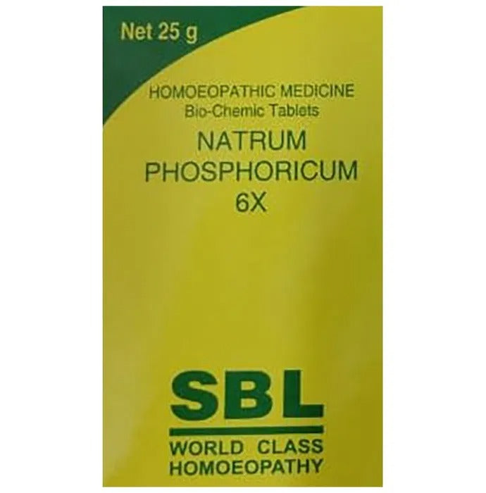 SBL Homeopathy Natrum Phosphoricum Biochemic Tablets TrueCure