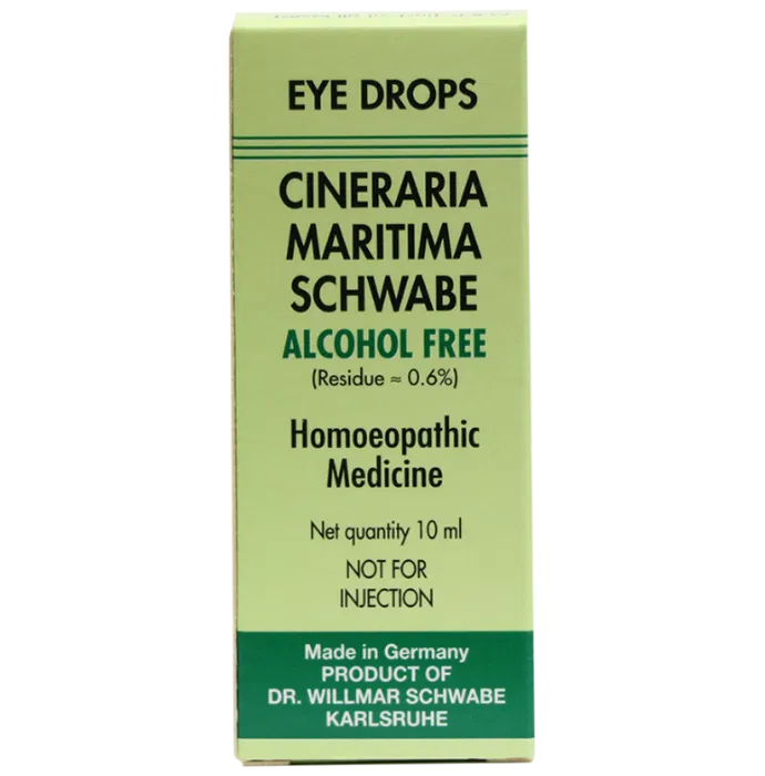 Dr. Willmar Schwabe India Cineraria Maritima Eye Drop Without Alcohol