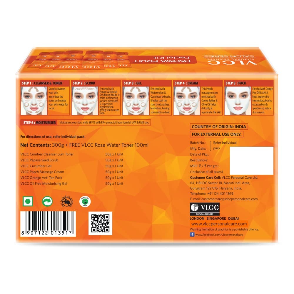 VLCC Papaya Fruit Facial Kit