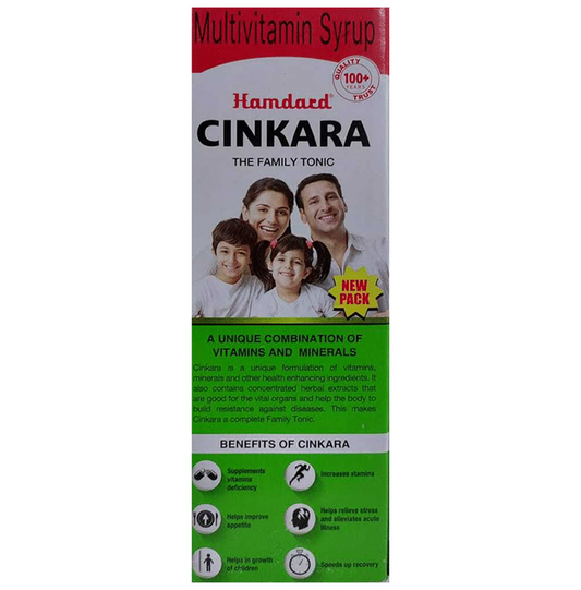 Hamdard Cinkara Multivitamin Syrup TrueCure