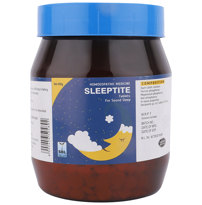 SBL Homeopathy Sleeptite Tablets TrueCure