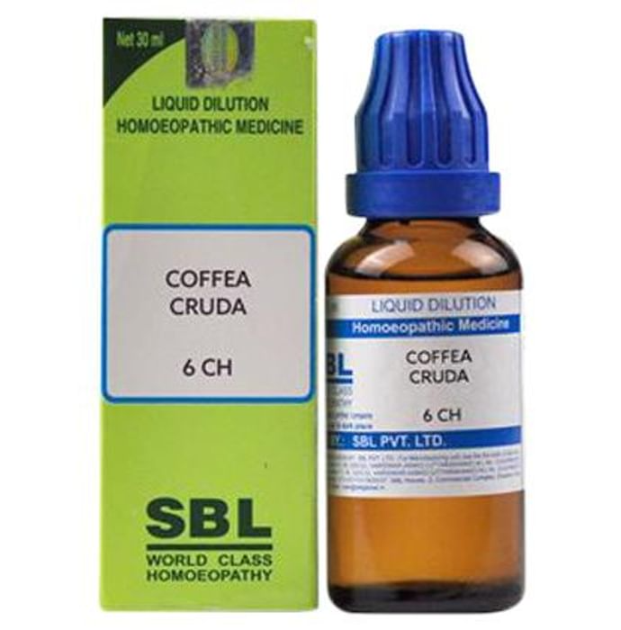 SBL Homeopathy Coffea Cruda Dilution TrueCure