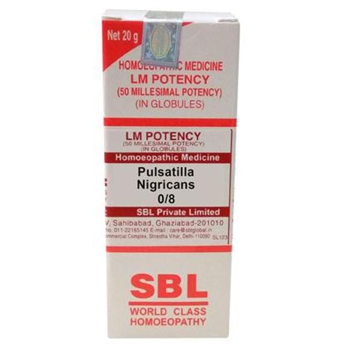 SBL Homeopathy Pulsatilla Nigricans LM Potency TrueCure