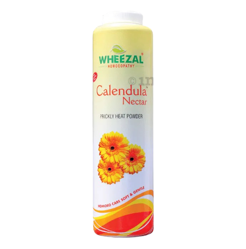 Wheezal Calendula Nectar Prickly Heat Homoeo Cool Powder TrueCure