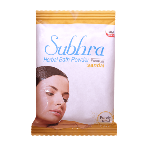 Aswini Subhra Sandal Herbal bath Powder TrueCure