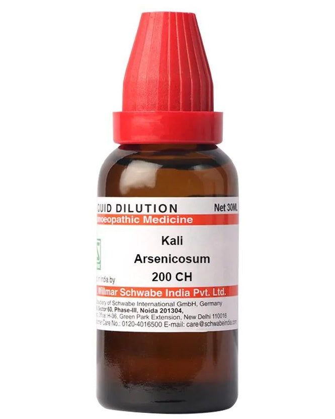 Dr. Willmar Schwabe India Kali Arsenicosum Dilution  