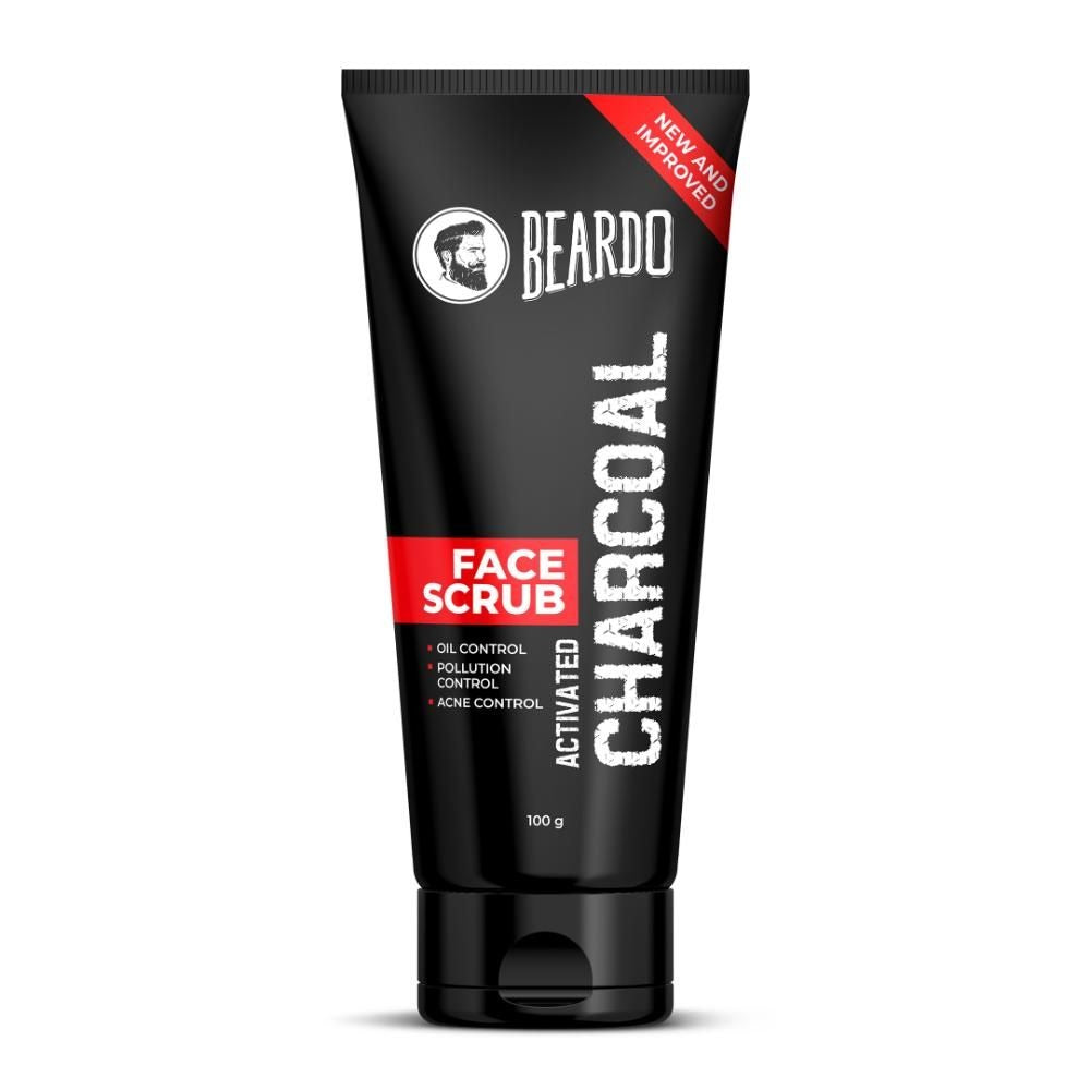 Beardo Activated Charcoal Face Scrub TrueCure