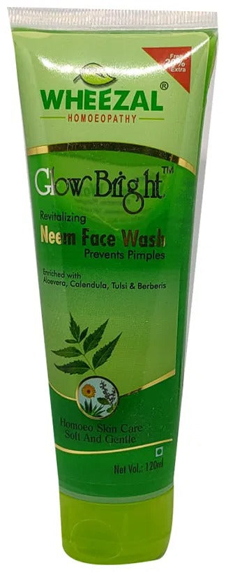 Wheezal Glow Bright Neem Face Wash 