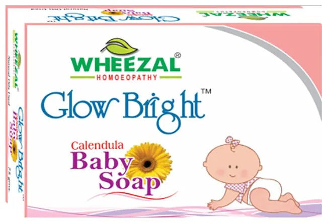 Wheezal Glow Bright Calendula Baby Soap, Australia, Canada 