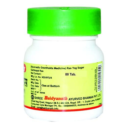 Baidyanath Garbhapal Ras 80 Tab