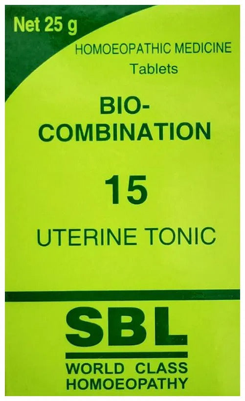 SBL Homeopathy Bio-Combination 15 Tablets